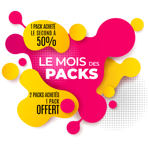 Faites le plein avec le mois des packs du 11 avril au 15 mai 2022